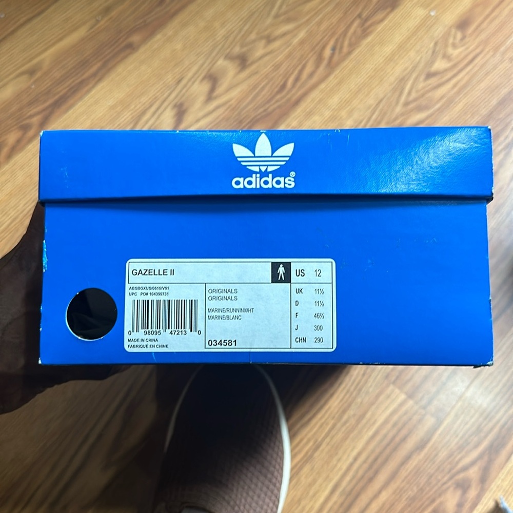 Adidas Gazelle 2 Navy size 12